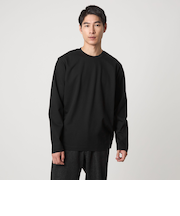 オーガニック コットン ポンチ クルーネック Tシャツ