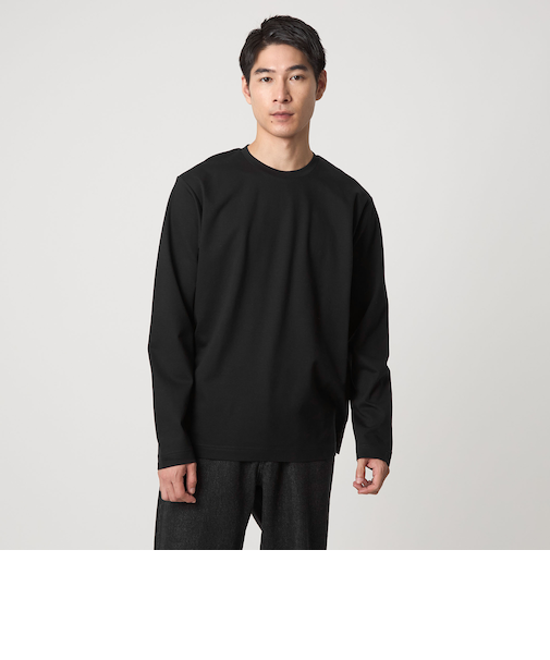 オーガニック コットン ポンチ クルーネック Tシャツ