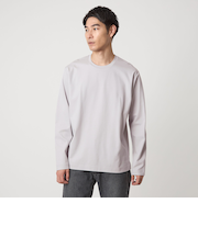 オーガニック コットン ポンチ クルーネック Tシャツ