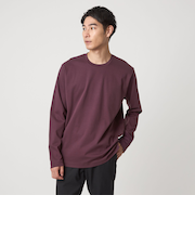 オーガニック コットン ポンチ クルーネック Tシャツ