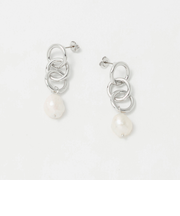 リング＆淡水パール ピアス