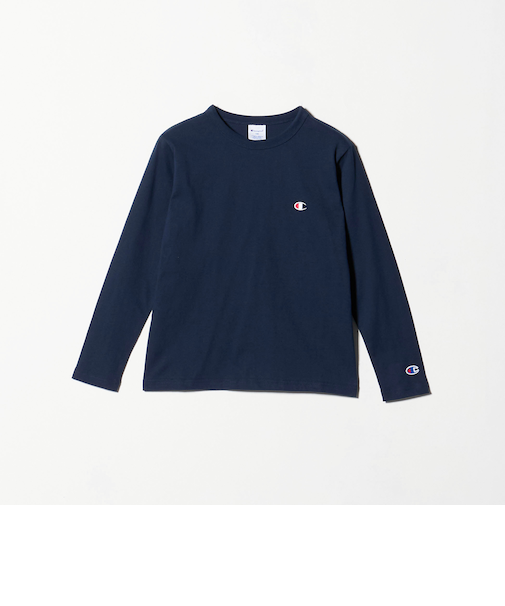 <Champion>ワンポイント ロングスリーブ / キッズ 140cm-160cm