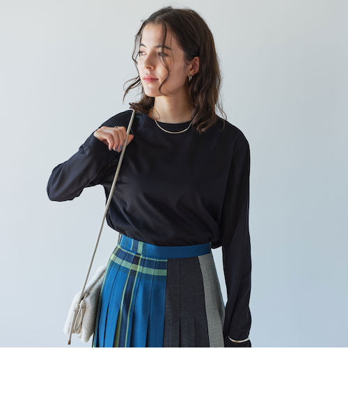 ロンスプ　フロントジップ　グリーン　M ML L SLY | FRONT ZIP TUCK ショートワンピース (ワンピース(ミニ