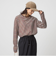 シアー ロングスリーブ Tシャツ