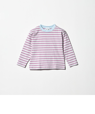 マルチボーダー ロングスリーブ Tシャツ / キッズ  100cm-160cm
