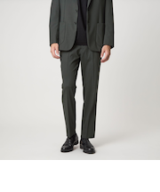 A+ TW カラーギャバ スタンダード イージー スラックス -ウォッシャブル・ストレッチ-