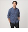 【WEB限定】JUST fit トリコット ドレープ シャツ