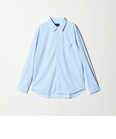 【WEB限定】JUST fit トリコット ドレープ シャツ