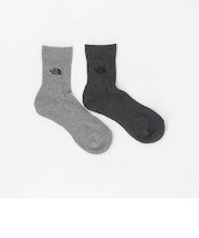 ＜THE NORTH FACE＞ロゴ 2P クルーソックス / 靴下