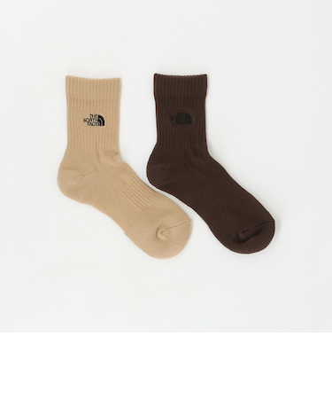 ＜THE NORTH FACE＞ロゴ 2P クルーソックス / 靴下