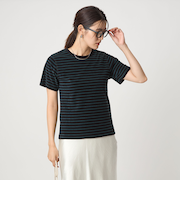 パイル ボーダー Tシャツ