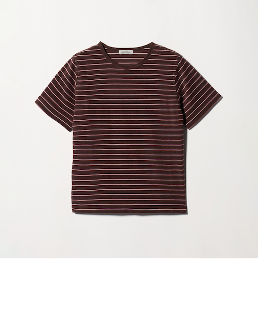 パイル ボーダー Tシャツ