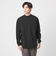 LONG FIBER COTTON クリア モックネック 長袖 Tシャツ