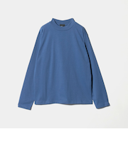 【WEB限定】JUST fit デイリーモック 長袖 Tシャツ -吸水速乾・抗菌-