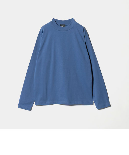 【WEB限定】JUST fit デイリーモック 長袖 Tシャツ -吸水速乾・抗菌-