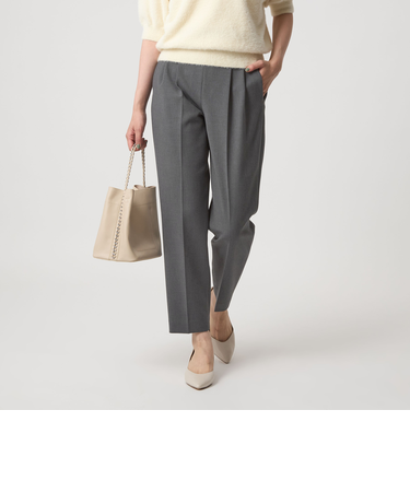 ［size SHORT/TALLあり］ダブルクロス テーパード パンツ ウォッシャブル ストレッチ