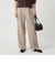［size SHORT/TALLあり］ダブルクロス ワイド パンツ ウォッシャブル ストレッチ