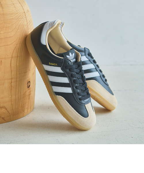 国内EXCLUSIVE】＜adidas Originals＞SAMBA OG スニーカー｜グリーン