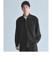 FREELITCH ボックス レギュラーカラー シャツ -ストレッチ-