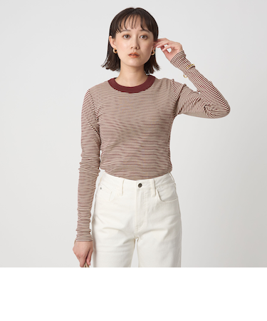 【別注】＜Robert P. Miller＞ボーダー ロングスリーブ Tシャツ