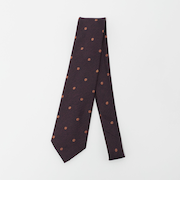 ＜Alessandro Masi＞8.0cm ドット ネクタイ
