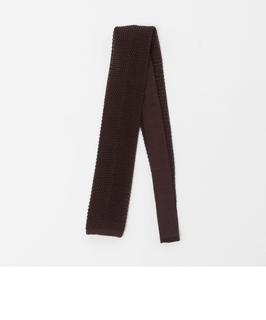 ＜Bleck＞6.5cm ソリッド ニット ネクタイ ニットタイ