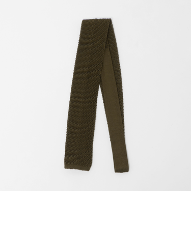 ＜Bleck＞6.5cm ソリッド ニット ネクタイ ニットタイ