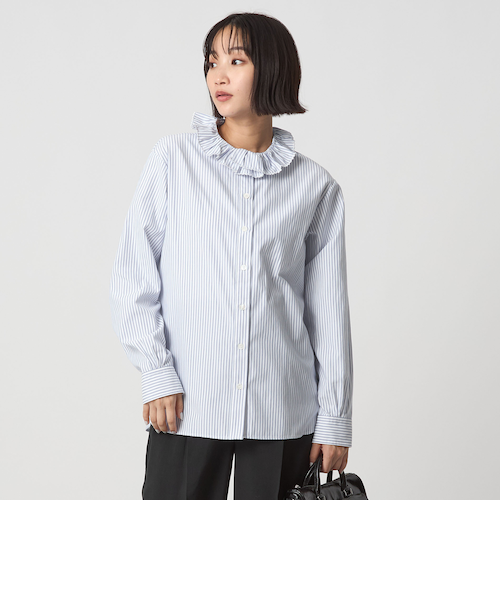 コットンフリルワイドシャツ｜アーバンリサーチの通販｜&mall（アンド