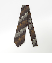 <Seaward & Stearn>8.0cm ジオメトリック ネクタイ