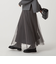 ［size SHORT/TALLあり］2WAY チュール プリーツ スカート
