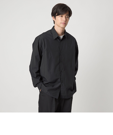 ナイロン コットン スクエア シャツ