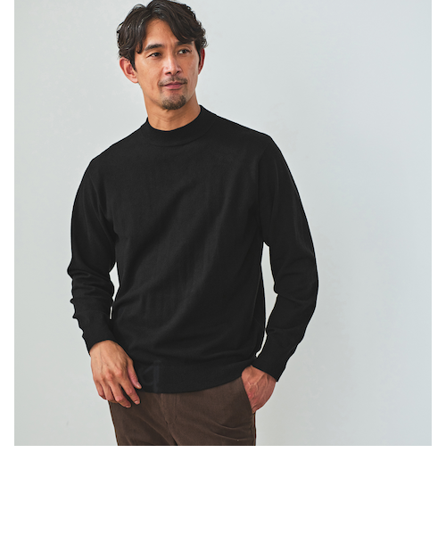 ゆんゆん　新品 NBB WEEKEND モックネック2 紺定価15400円 ゆんゆん様専用 新品 NBB WEEKEND モックネック2 紺定価15400円
