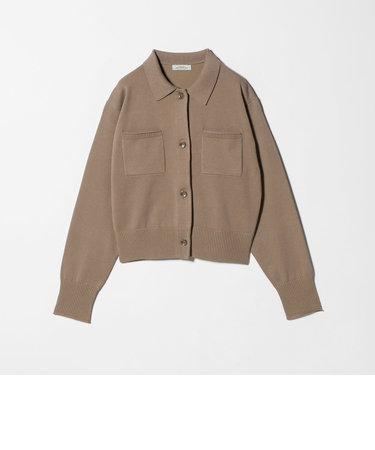 ポロニット カーディガン ウォッシャブル