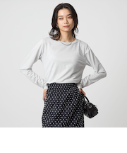 テンジク ラメ   ロングスリーブ カットソー