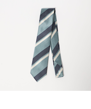 GLR シルク2 8.0cm ストライプ3 ネクタイ
