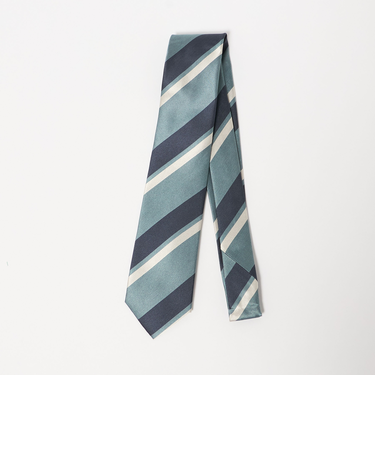 GLR シルク2 8.0cm ストライプ3 ネクタイ