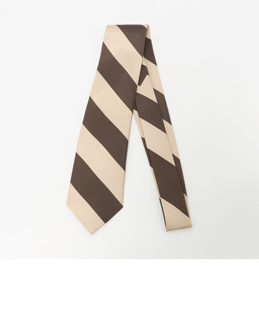 ＜Luisa Esposito＞8.0cm スタンプ ストライプ1 ネクタイ