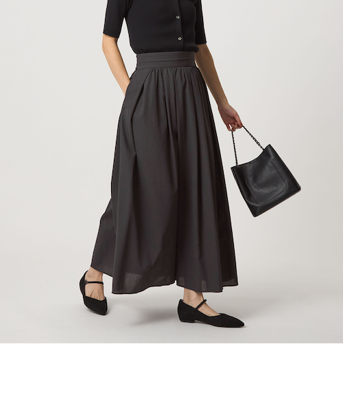 アローズ カーゴギャザースカート新品 B&Y IENA グリーンレーベル アローズ カーゴギャザースカート新品 B&Y IENA グリーン