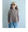 ハート総柄 ワッフル ロングスリーブTシャツ / キッズ  100cmー160cm