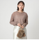 シアー マルチボーダー ロングスリーブ Tシャツ