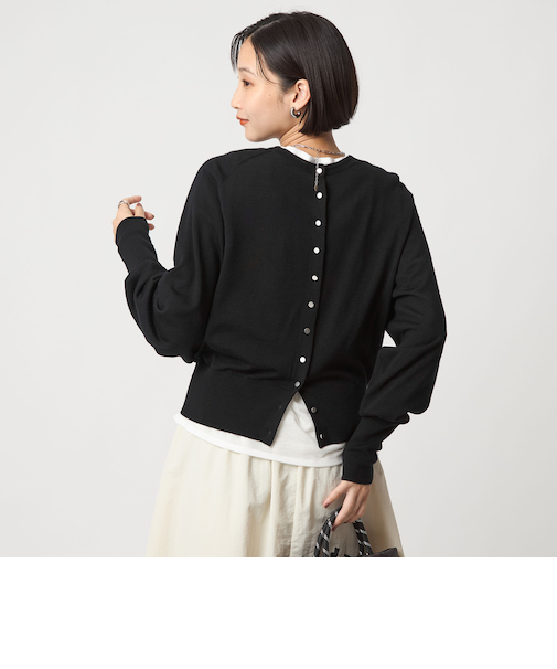 エブリニット 2WAY カーディガン ウォッシャブル