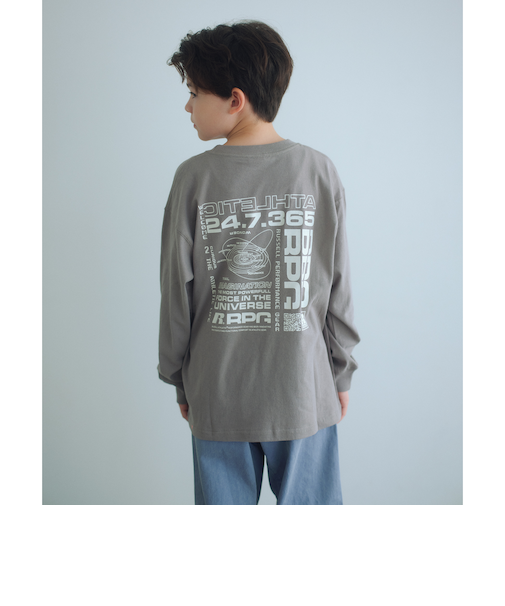 【別注】<RUSSELL ATHLETIC>プリント ロングスリーブ / キッズ 140cm-150cm