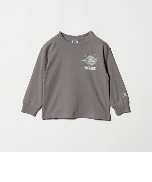 【別注】<RUSSELL ATHLETIC>プリント ロングスリーブ / キッズ 110cm-130cm