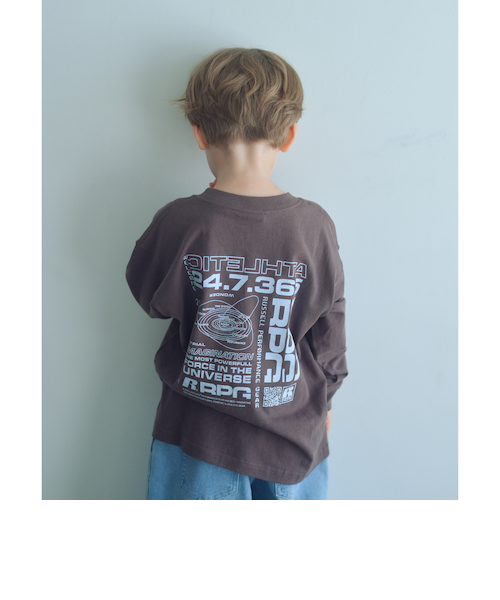 別注】＜RUSSELL ATHLETIC＞プリント ロングスリーブ / キッズ