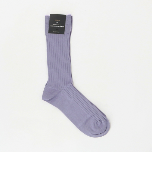 【別注】＜ADRIAN＞GLR リブ ソックス