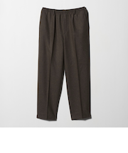 ＜Cellar Door＞ウールポリエステル アルフレッド ベルトループ イージーパンツ