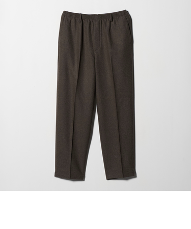 ＜Cellar Door＞ウールポリエステル アルフレッド ベルトループ イージーパンツ
