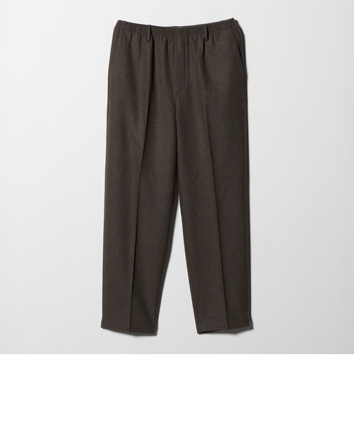 ＜Cellar Door＞ウールポリエステル アルフレッド ベルトループ イージーパンツ