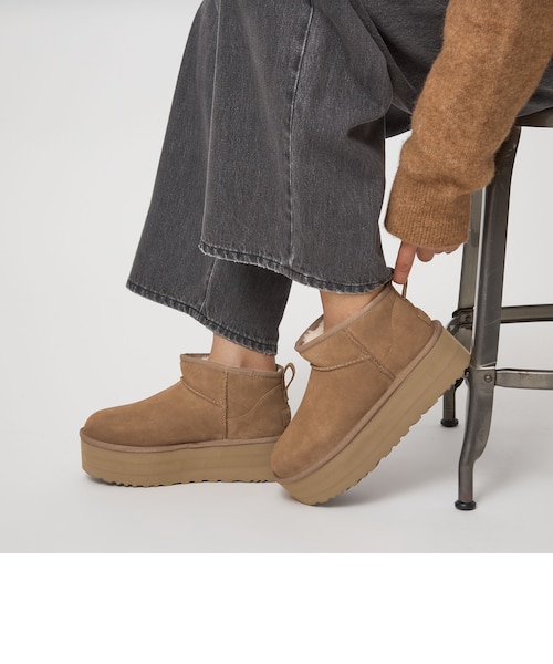 UGG クラシックウルトラミニプラットフォーム 【公式通販】