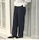 【WEB限定】＜at ease＞オルマイ ワイド パンツ マシンウォッシャブル ストレッチ 帯電防止
